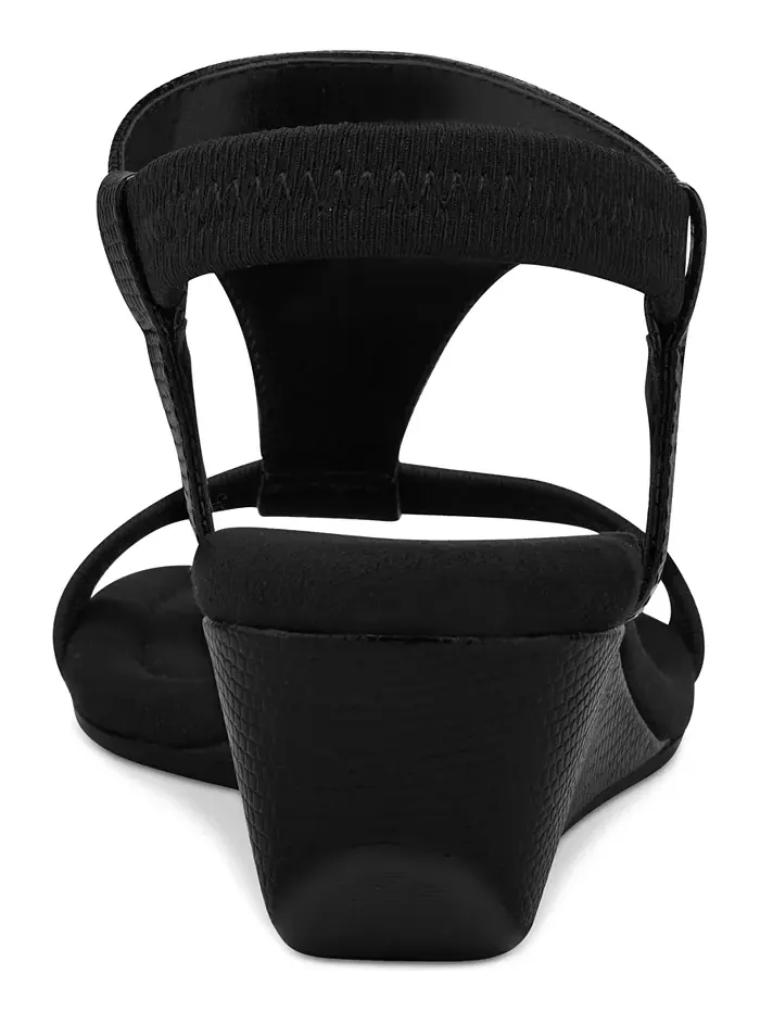 Женские босоножки-кюлоты Step N Flex Vacanzaa Style & Co — изображение 3 из 6, черный