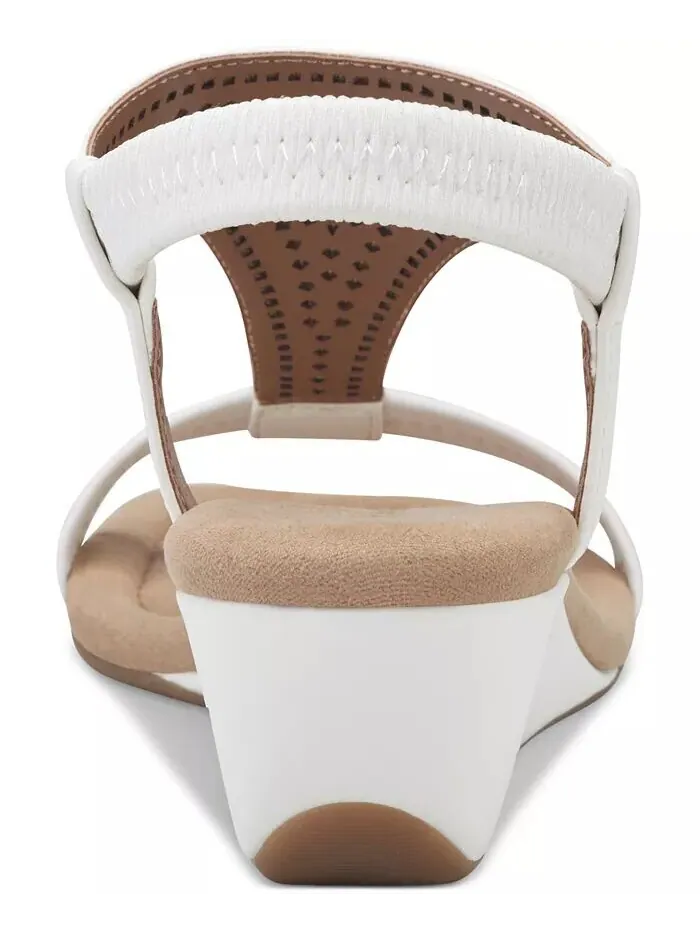 Женские сандалии на танкетке Step N Flex Vacanzaa Style & Co — изображение 3 из 6, белый