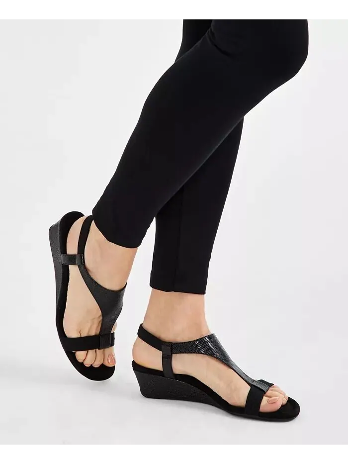 Женские сандалии на танкетке Step N Flex Vacanzaa Style & Co — изображение 6 из 6, белый