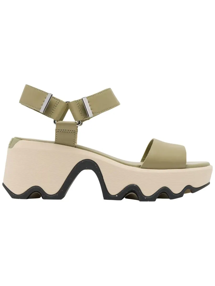Сандалии Kinetic Aura Y-Strap Sorel, Dusty Twill/Gum — изображение 2 из 10