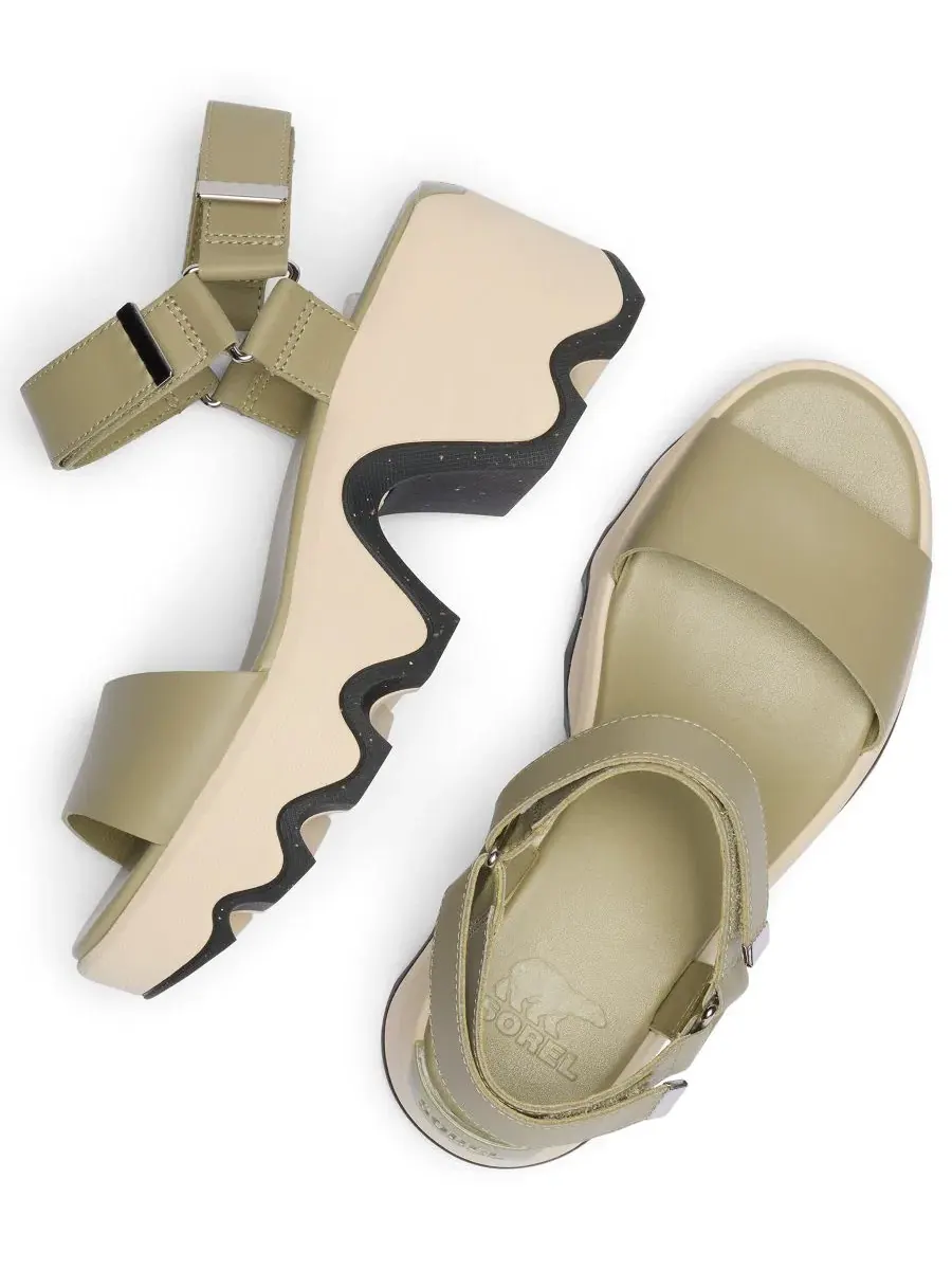 Сандалии Kinetic Aura Y-Strap Sorel, Dusty Twill/Gum — изображение 7 из 10