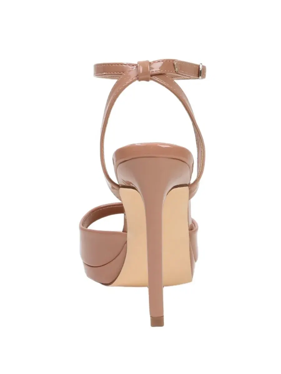 Босоножки с каблуком-шпилькой Hina Platform Mocha BERNESS — изображение 3 из 7, коричневый