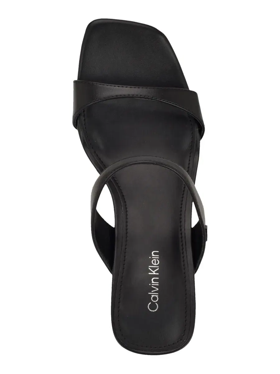 Женские босоножки на каблуке Danetta Calvin Klein — изображение 4 из 5, черный