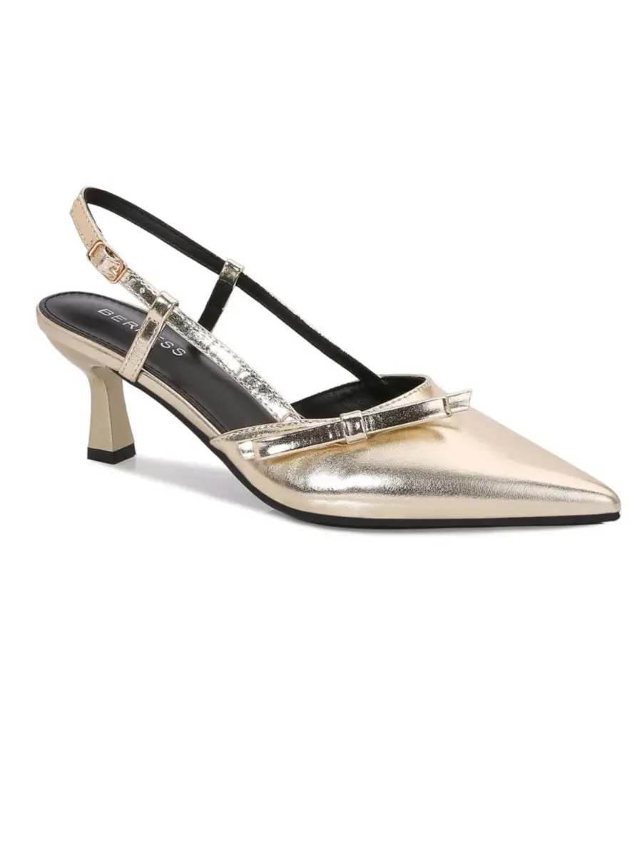 Туфли-лодочки Cornelia Bow Accented Patent Slingback Heels BERNESS