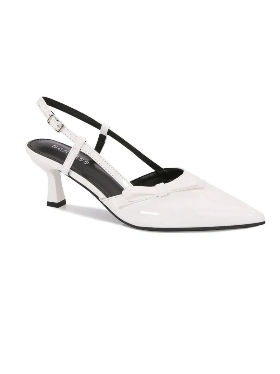 Туфли-лодочки Cornelia Bow Accented Patent Slingback Heels BERNESS