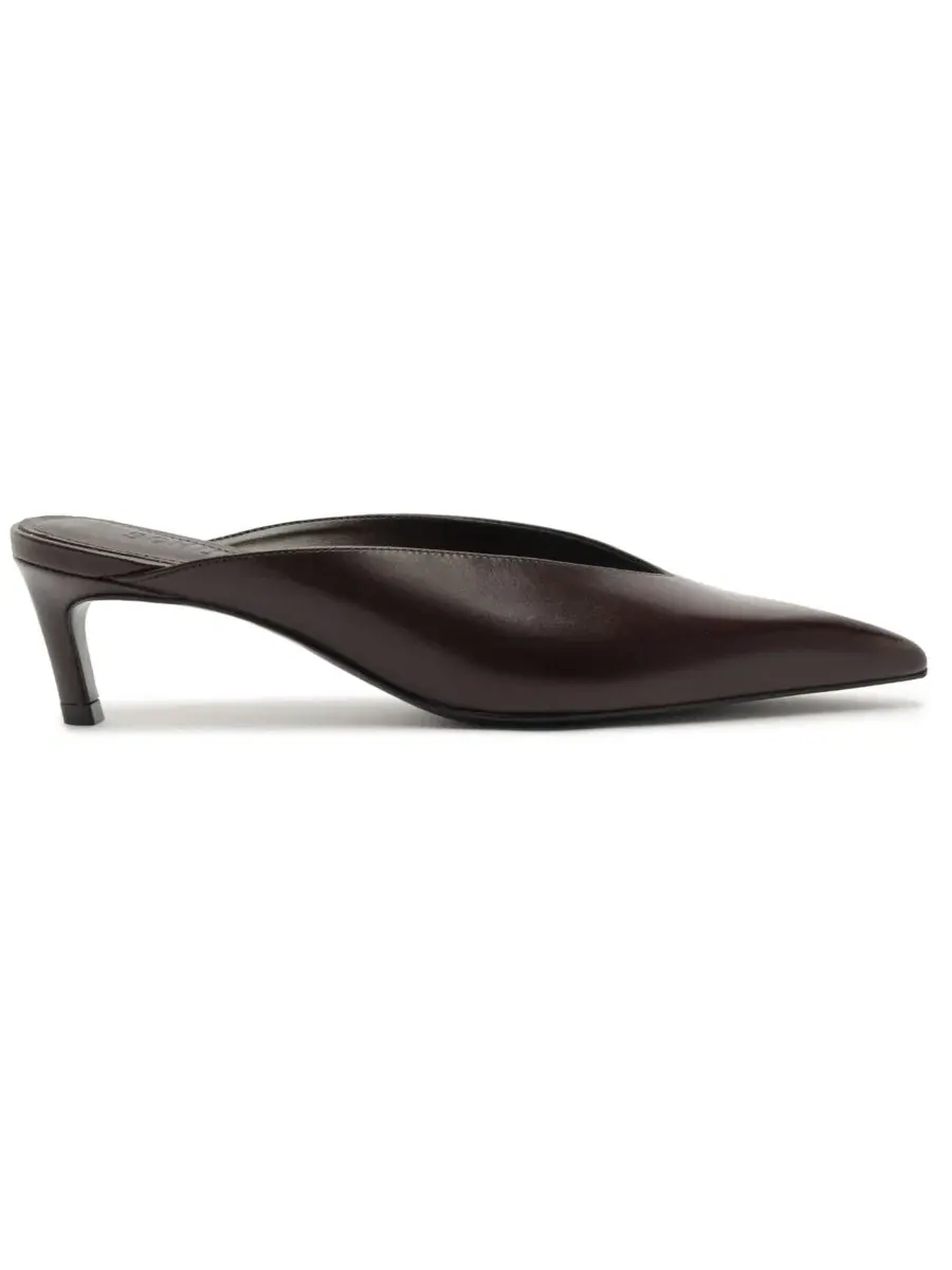 Туфли Loren Mid-Heel Mule Schutz — изображение 2 из 13, коричневый