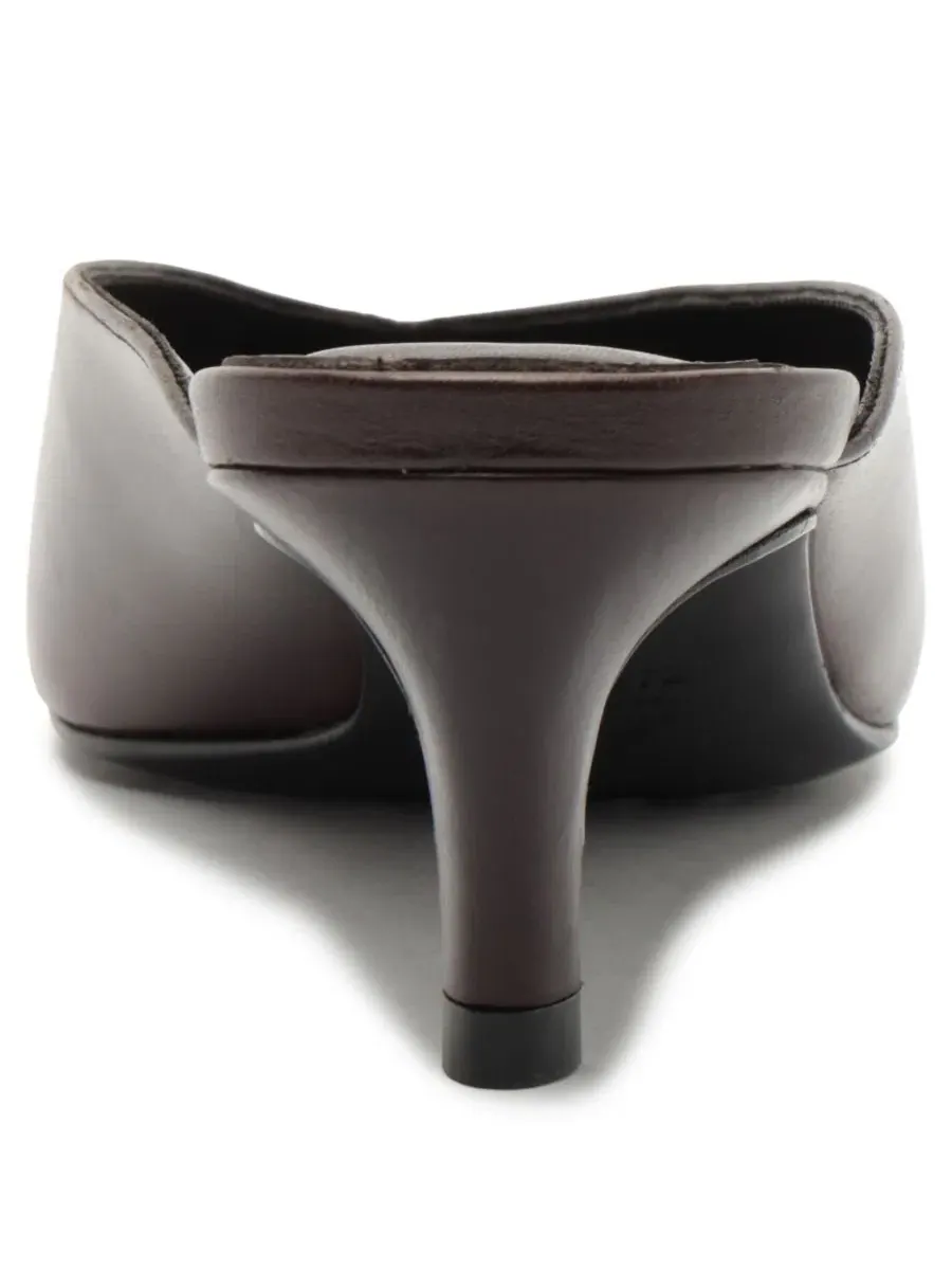 Туфли Loren Mid-Heel Mule Schutz — изображение 3 из 13, коричневый