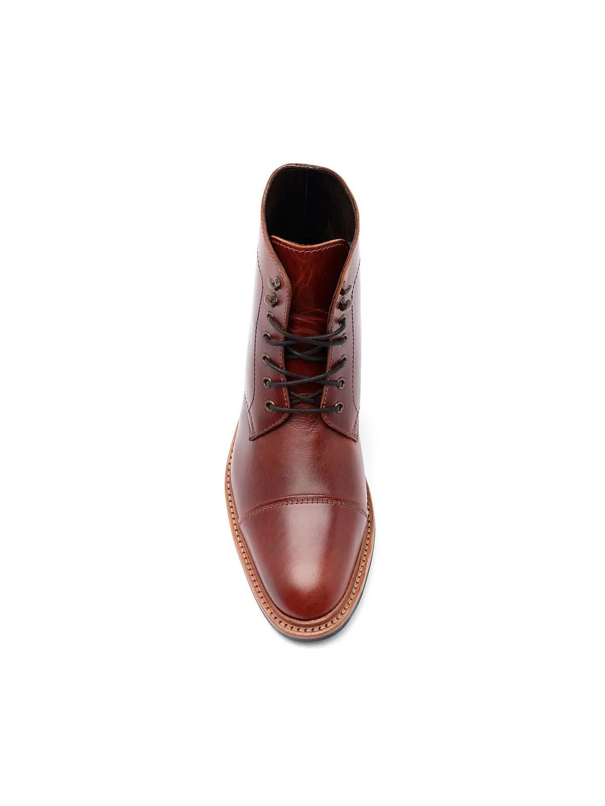 Мужские ботинки ranveer cap-toe rugged 6 на шнуровке Anthony Veer — изображение 3 из 9, красный