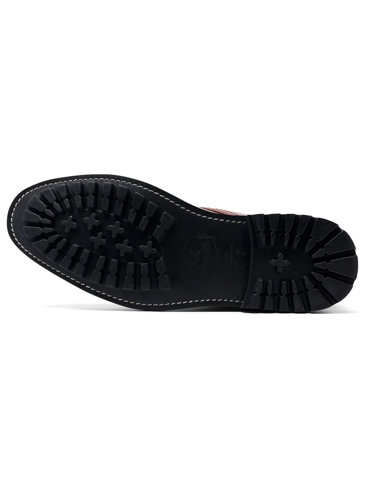 Мужские ботинки ranveer cap-toe rugged 6 на шнуровке Anthony Veer — изображение 5 из 9, красный