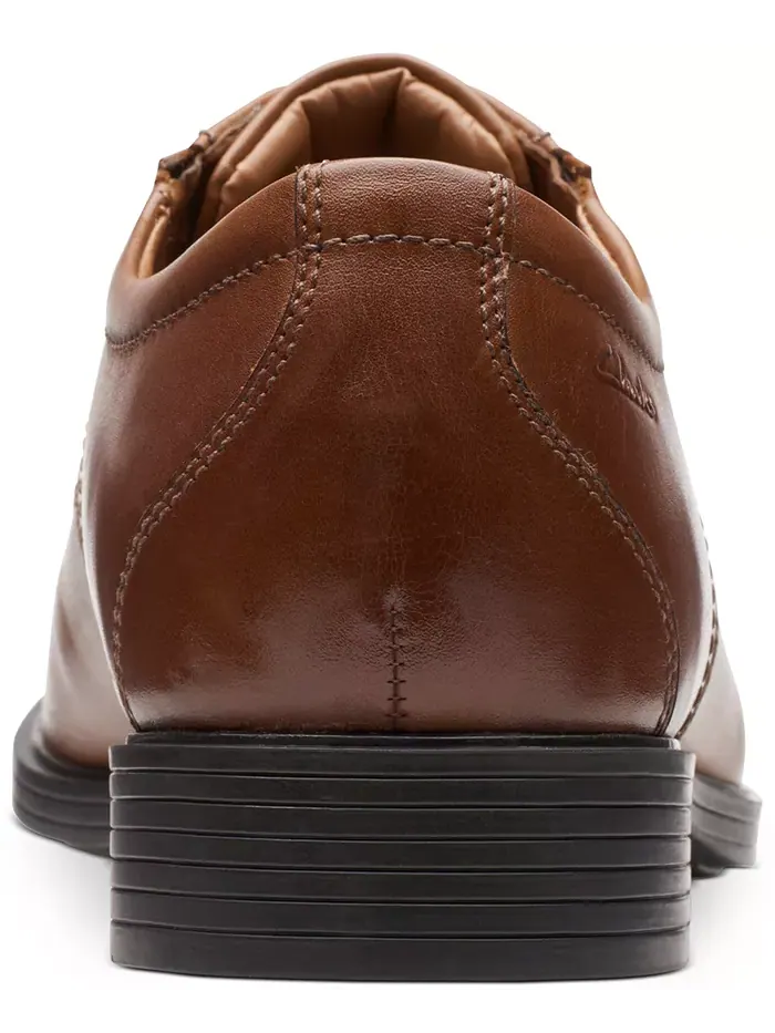 Оксфорды мужские Clarks Whiddon с мыском — изображение 3 из 6, темный бежевый