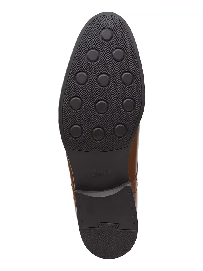Оксфорды мужские Clarks Whiddon с мыском — изображение 5 из 6, темный бежевый
