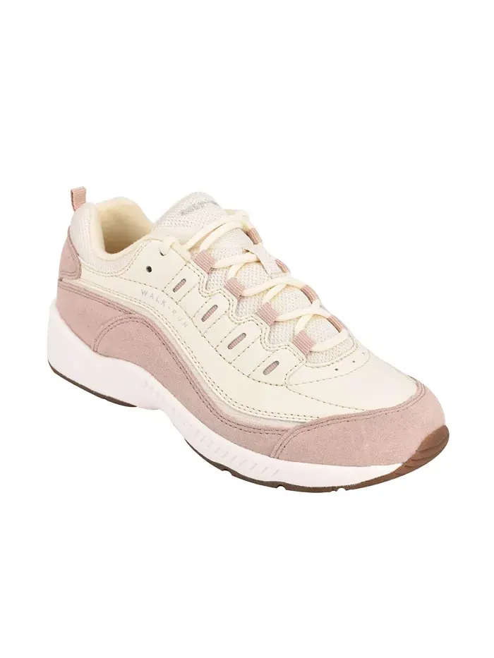 Женские легкие кроссовки Romy Easy-On для ходьбы Easy Spirit — изображение 1 из 5, бежевый/светлый розовый