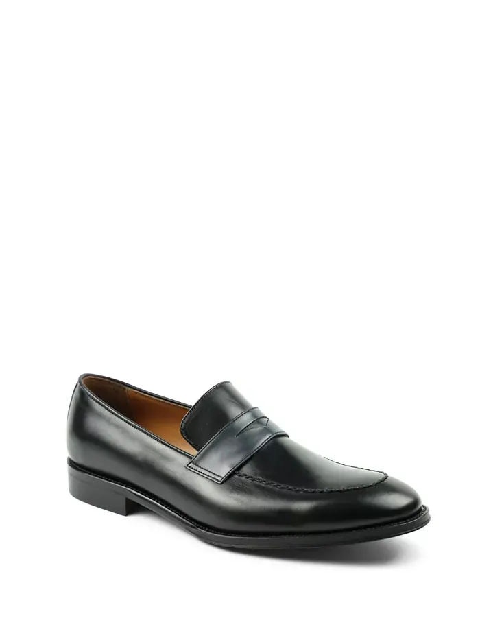 Мужские лоферы Arezzo Slip On Bruno Magli — изображение 1 из 5, черный серый