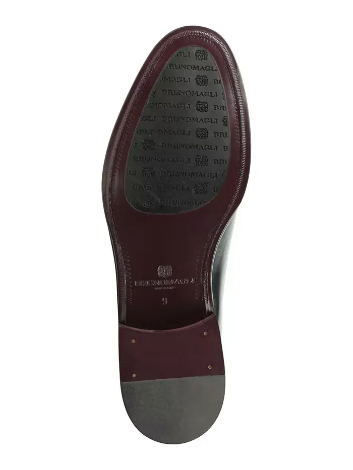 Мужские лоферы Arezzo Slip On Bruno Magli — изображение 3 из 5, черный серый