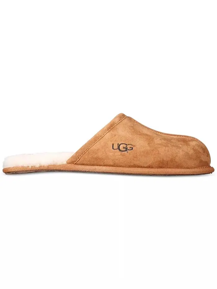 Тапочки мужские с потертостями UGG® — изображение 6 из 9, черный
