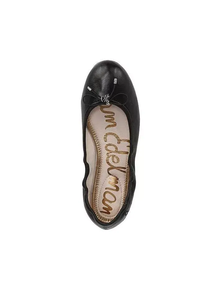 Балетки Felicia с кожаной стелькой Sam Edelman — изображение 4 из 5, черный