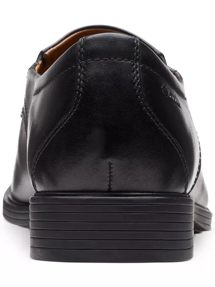 Мокасины мужские Clarks Whiddon Step, кожаные — изображение 3 из 6, черный