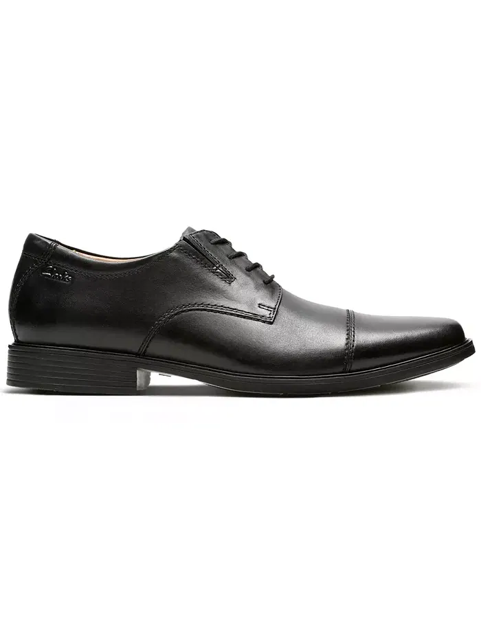 Оксфорды мужские Clarks Tilden с мыском-каплей — изображение 7 из 13, темный бежевый