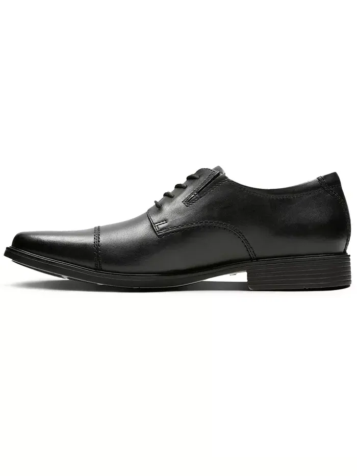 Оксфорды мужские Clarks Tilden с мыском-каплей — изображение 8 из 11, черный