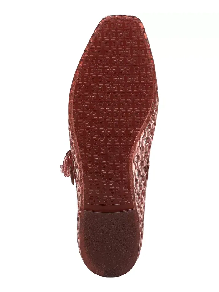 Женские балетки Michaela Jelly Mary Jane Sam Edelman — изображение 7 из 7, прозрачный