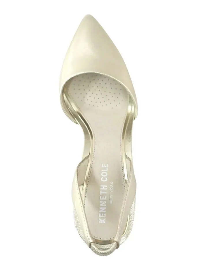 Женские туфли-лодочки Riley 70 с ремешком Kenneth Cole New York — изображение 4 из 7, шампань