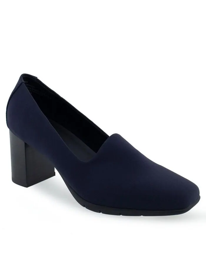 Женские туфли-лодочки на высоком каблуке Midnight Tailored Aerosoles — изображение 1 из 6, темно-синий