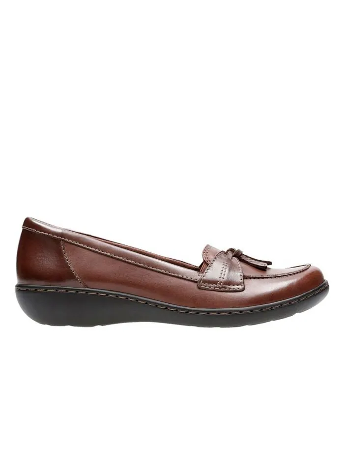 Лоферы женские Clarks Ashland Bubble — изображение 2 из 6, коричневый