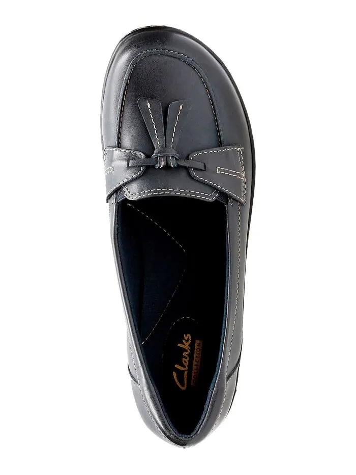 Лоферы женские Clarks Ashland Bubble — изображение 4 из 6, темно-синий
