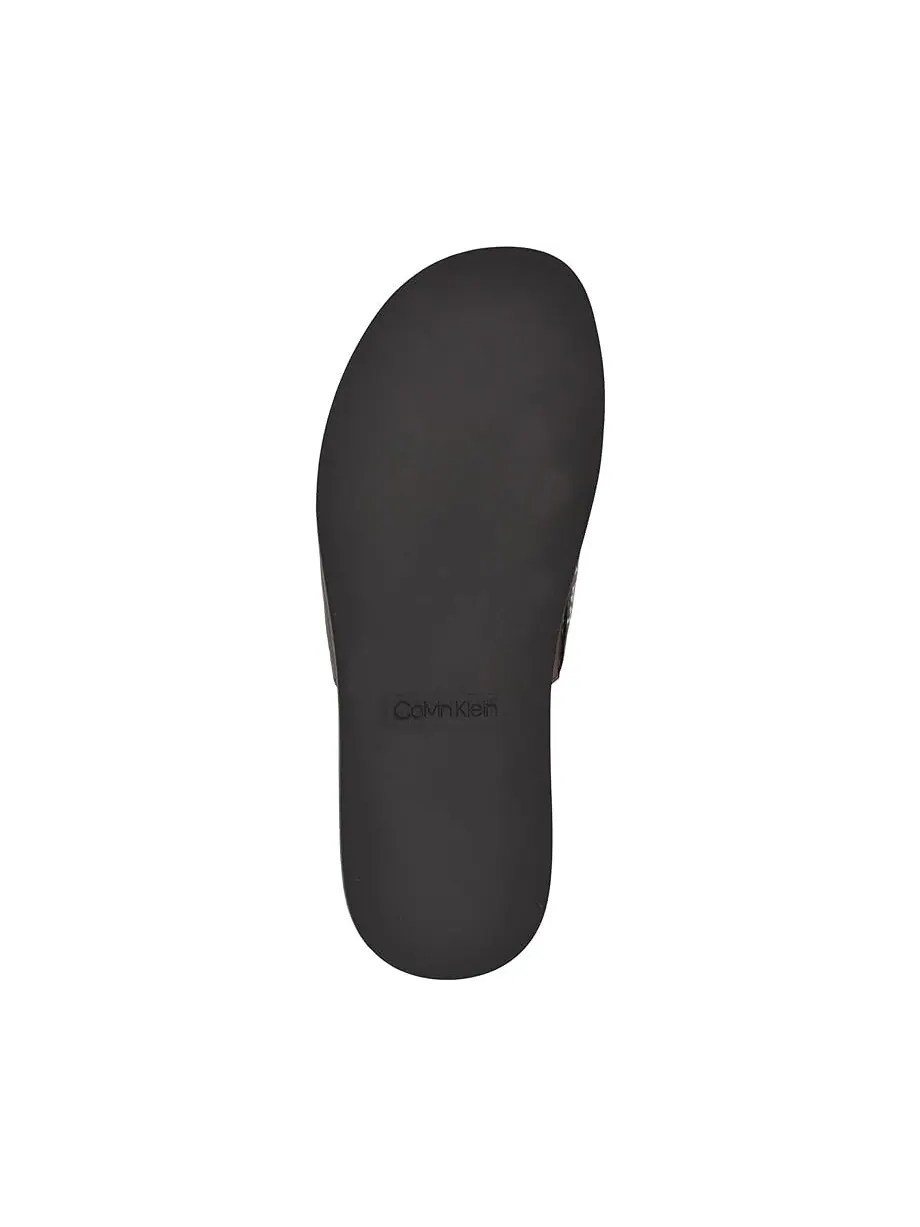 Шлепанцы мужские Calvin Klein Espar — изображение 3 из 4, коричневый