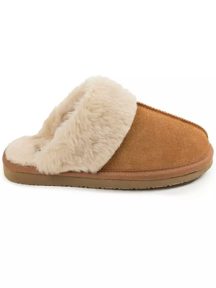 Женские шлепанцы Chesney Minnetonka — изображение 2 из 3, корица
