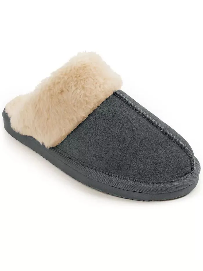 Женские шлепанцы Chesney Minnetonka — изображение 1 из 3, темно-серый