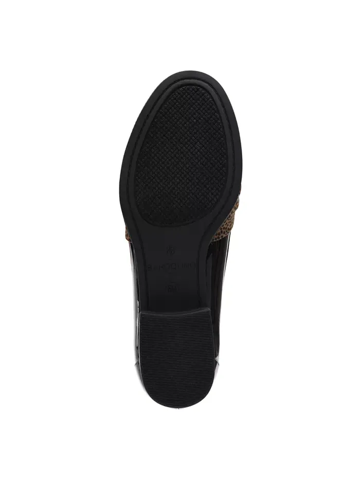 Женские лодочки Lindio Bow Slip-On с зауженным носком Bandolino — изображение 5 из 5, черный