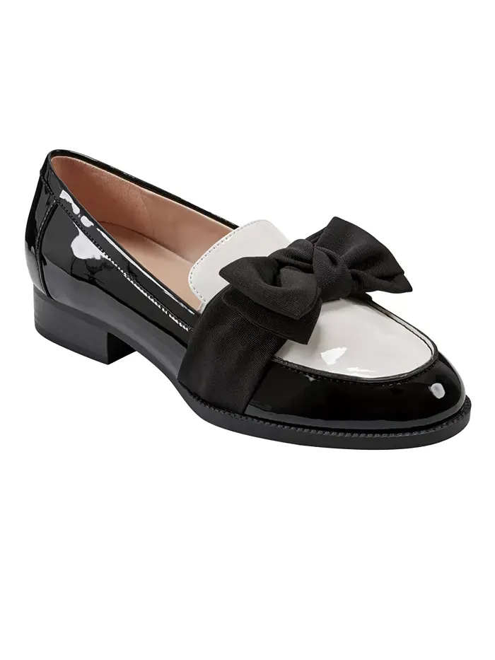 Женские лодочки Lindio Bow Slip-On с зауженным носком Bandolino — изображение 1 из 5, мульти