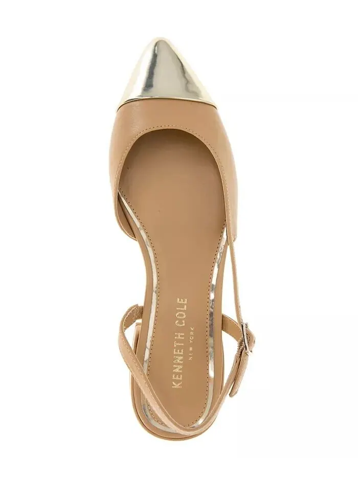 Женские туфли-лодочки Cayla с открытой пяткой Kenneth Cole New York — изображение 4 из 5, олениха