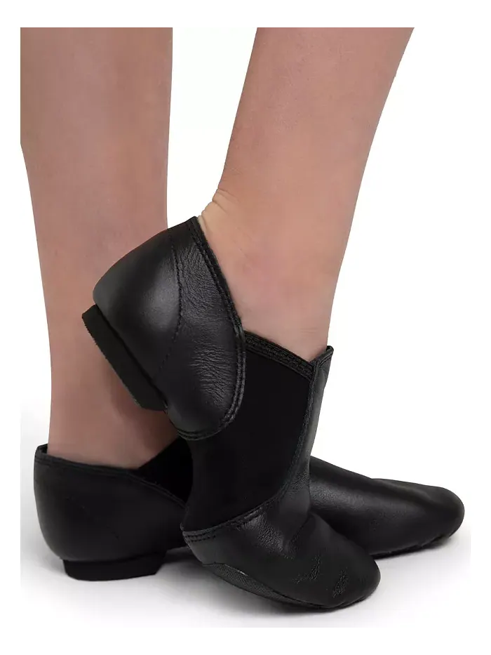 Детские джазовые балетки E-Series с широкой колодкой Capezio — изображение 5 из 6, черный