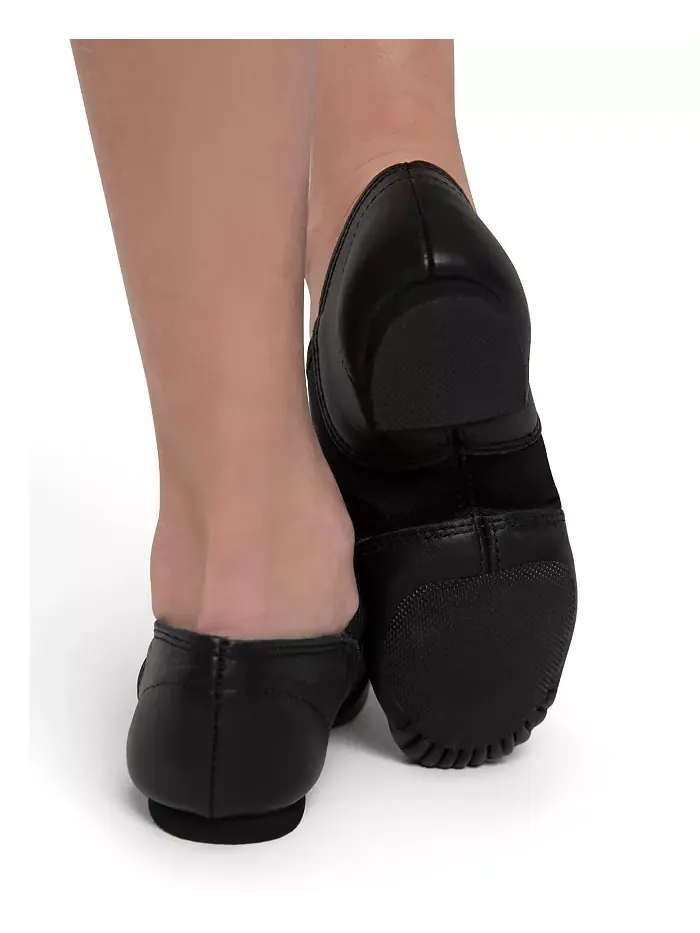 Детские джазовые балетки E-Series с широкой колодкой Capezio — изображение 6 из 6, черный