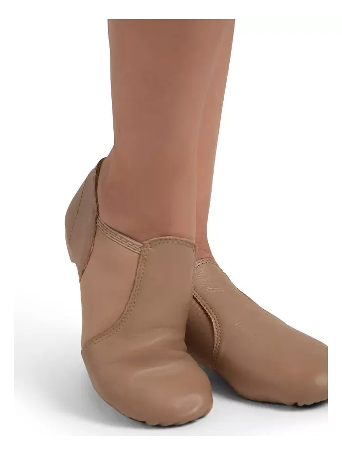 Детские джазовые балетки E-Series с широкой колодкой Capezio — изображение 2 из 6, карамель