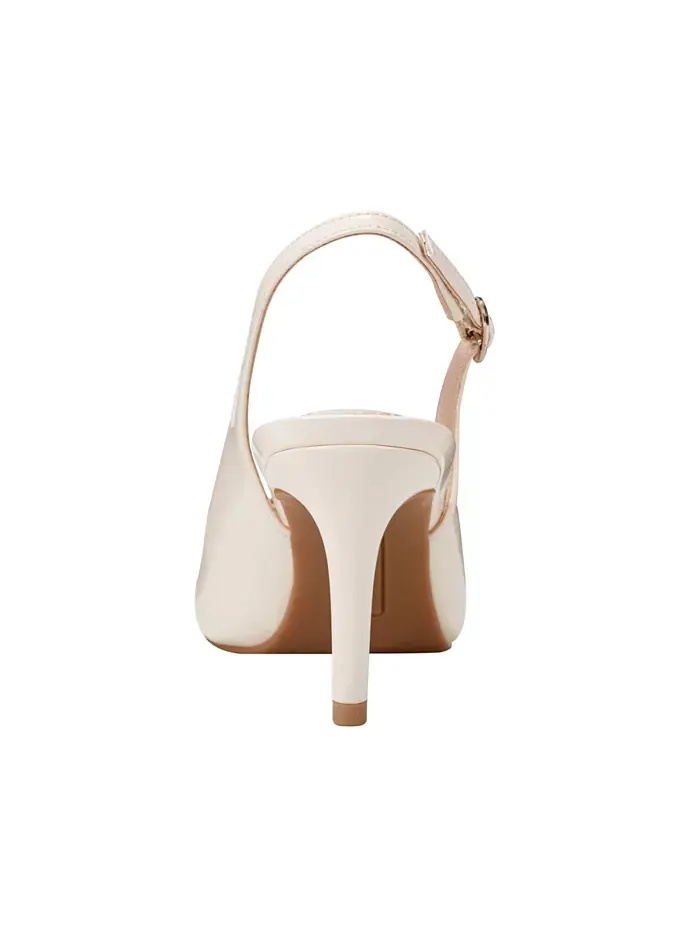 Женские туфли-лодочки Gelli Bow Slingback на каблуке Bandolino — изображение 3 из 5, слоновая кость