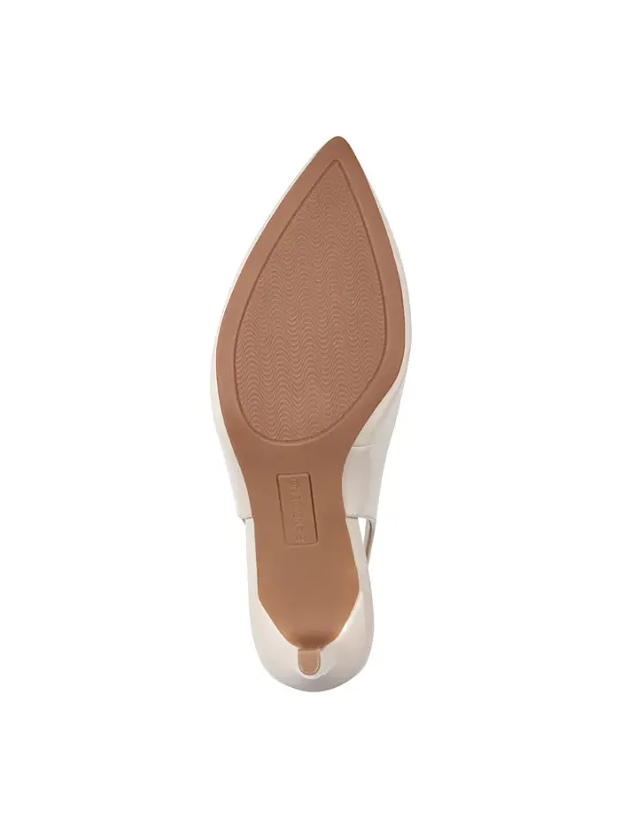 Женские туфли-лодочки Gelli Bow Slingback на каблуке Bandolino — изображение 5 из 5, слоновая кость
