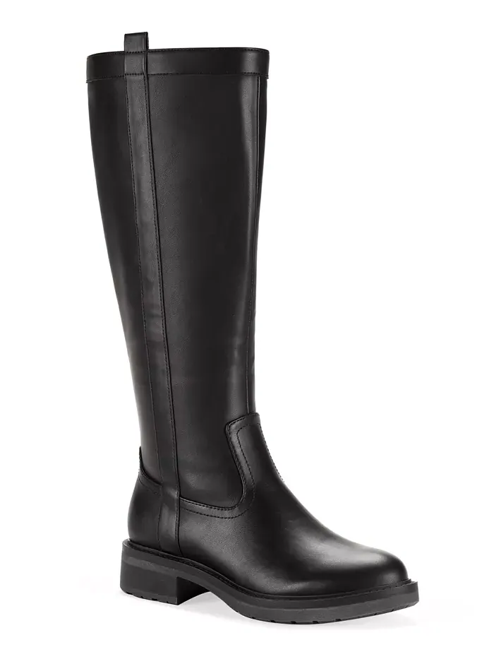 Женские махровые сапоги для верховой езды, Regular & Wide Calf Style & Co — изображение 1 из 1, черный