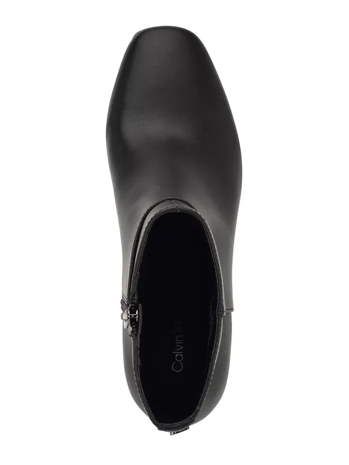 Женские ботинки Parry Block на каблуке Calvin Klein — изображение 4 из 5, черный