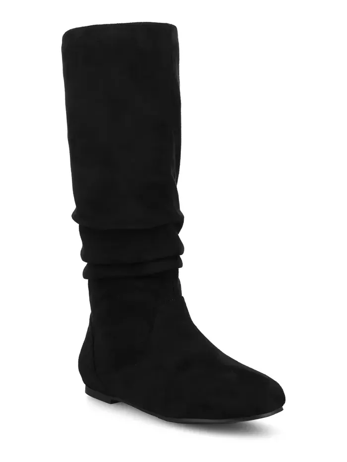 Женские сапоги Jayne Extra Wide Calf Slochy до колена Journee Collection