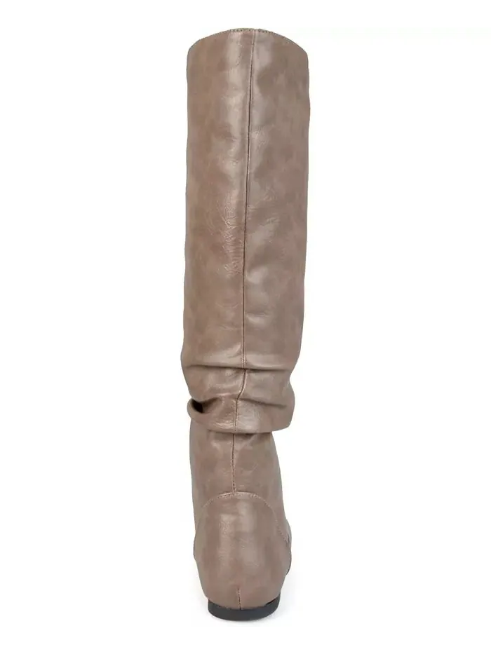 Женские сапоги Jayne Extra Wide Calf Slochy выше колена Journee Collection — изображение 9 из 10, черный