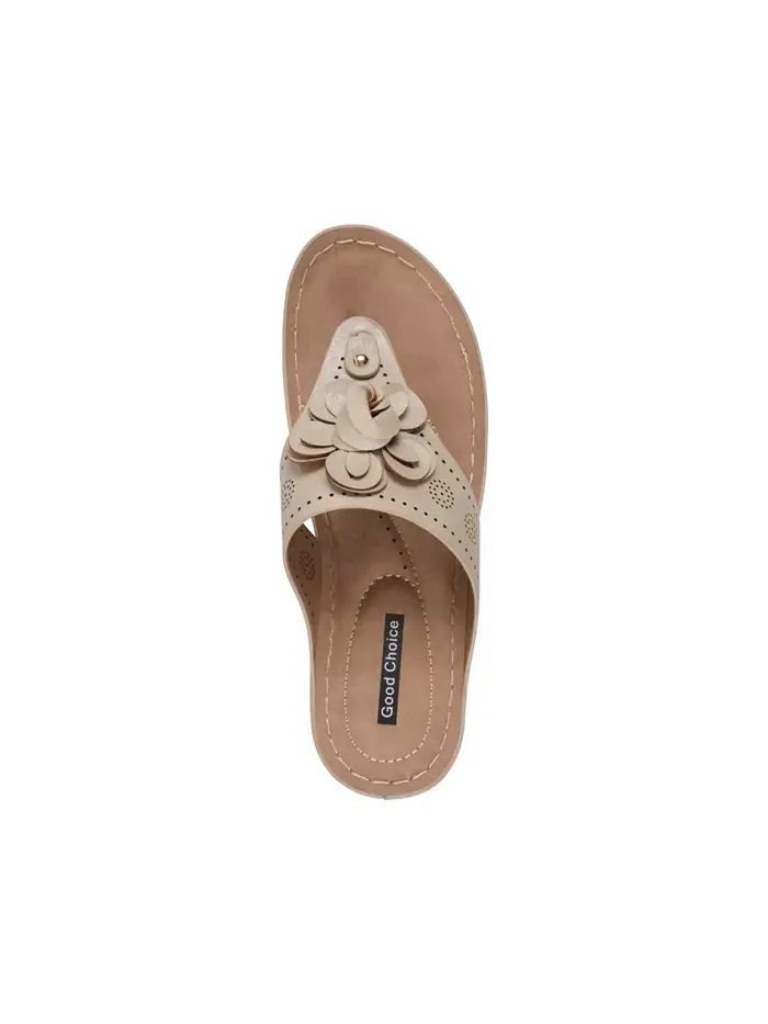 Женские босоножки Willa на платформе с цветочным принтом GC Shoes — изображение 4 из 5, золото