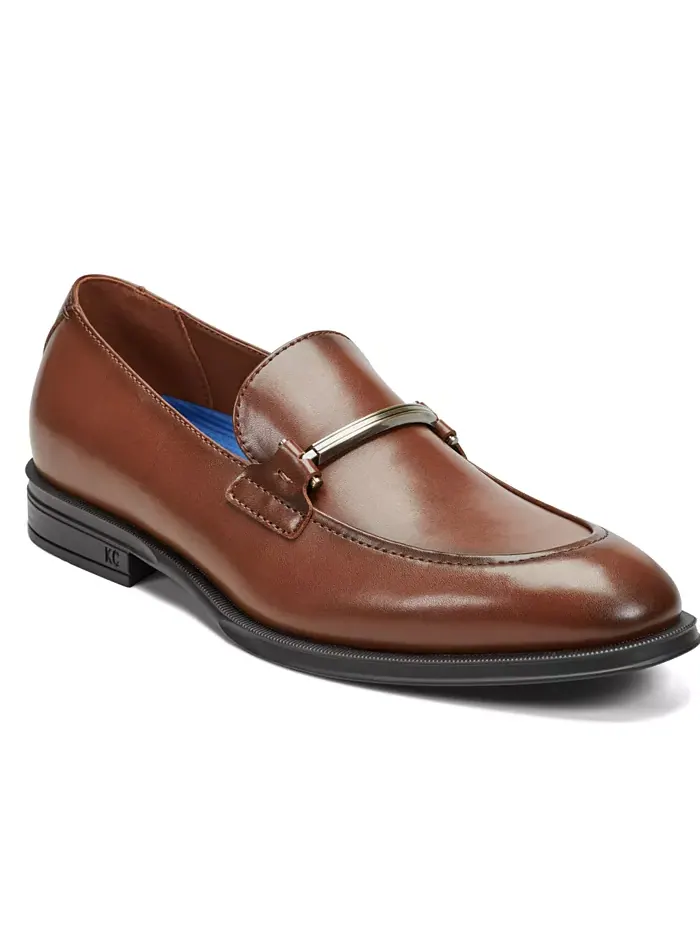 Мужские мокасины Armand Apron Toe Bit Kenneth Cole Reaction — изображение 1 из 5, коричневый