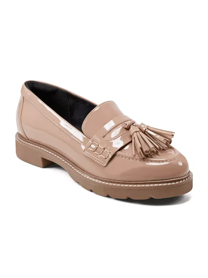 Женские повседневные лоферы Kiara Slip-On с миндалевидным носком Rockport — изображение 1 из 9, бежевый/бежевый