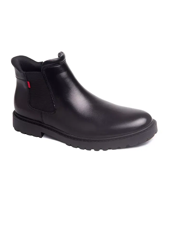 Кожаные ботинки челси Hudson Yards 2.0 с технологией Hands-Free Slip On Marc Joseph New York — изображение 1 из 6, черный