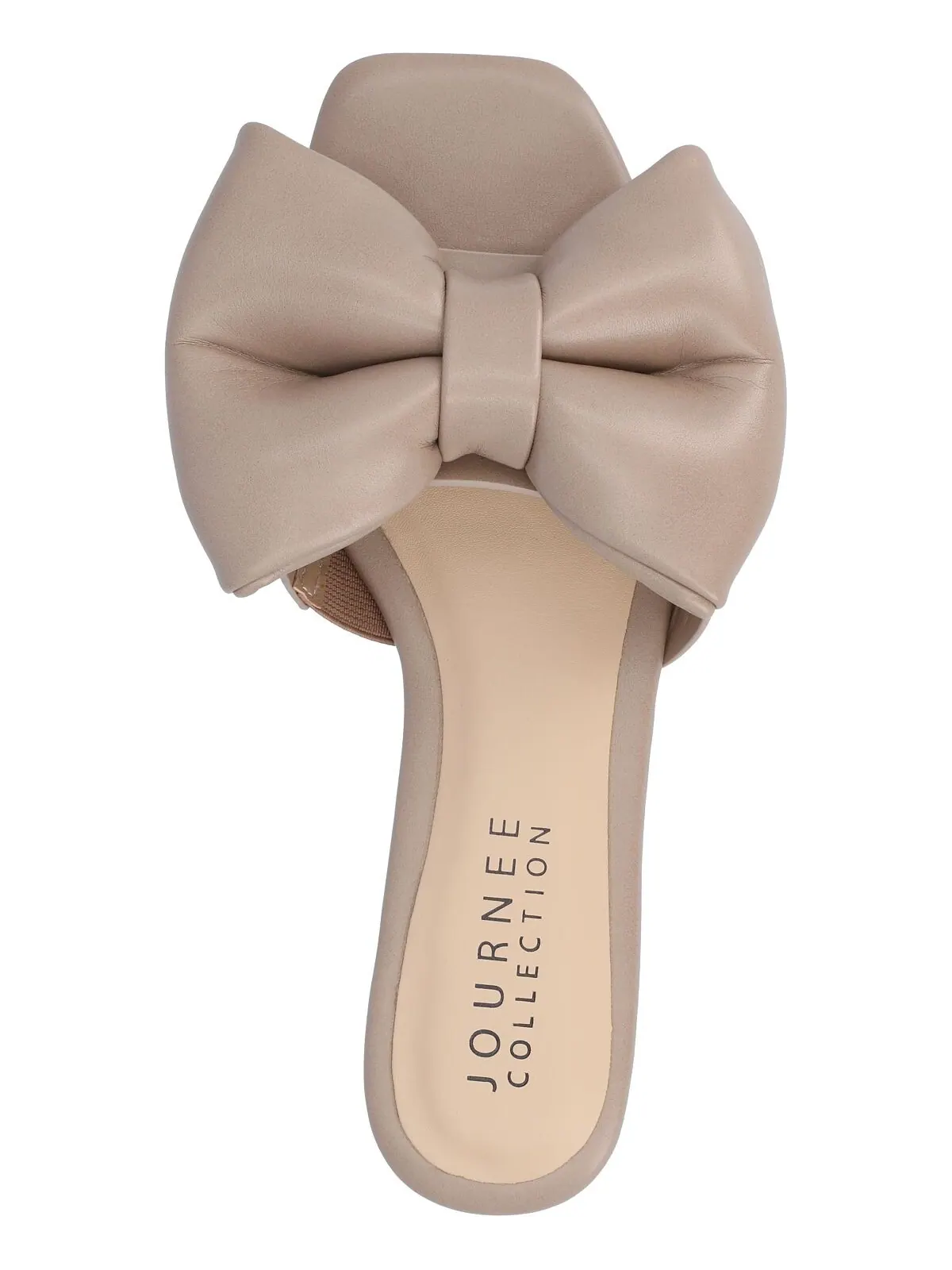 Женские сандалии Fayre с бантом Journee Collection — изображение 4 из 6, коричневый