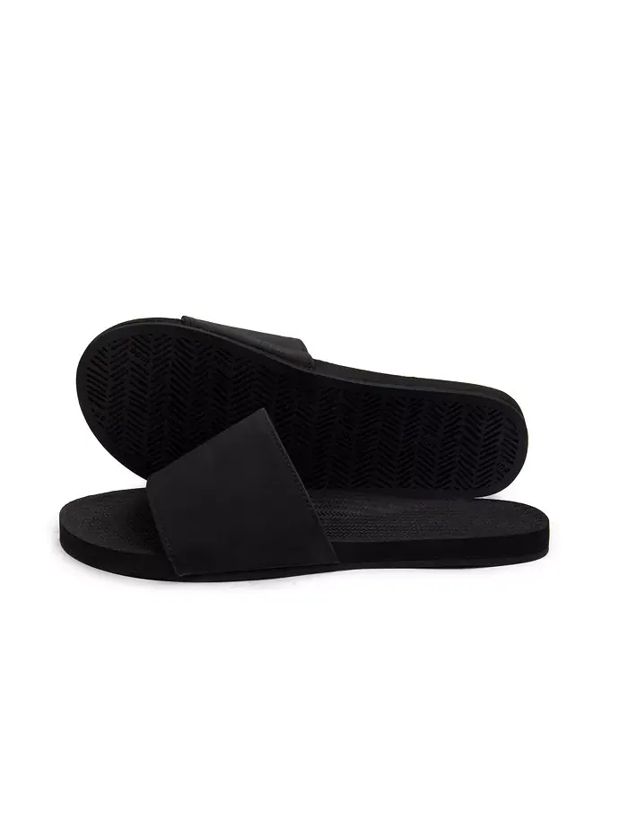 Женские шлепанцы Indosole — изображение 2 из 3, черный