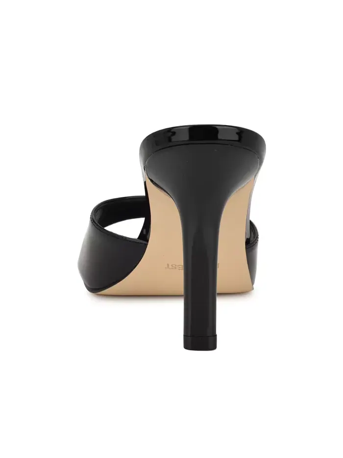 Женские босоножки Disko Square Toe Stiletto Nine West — изображение 3 из 5, черный